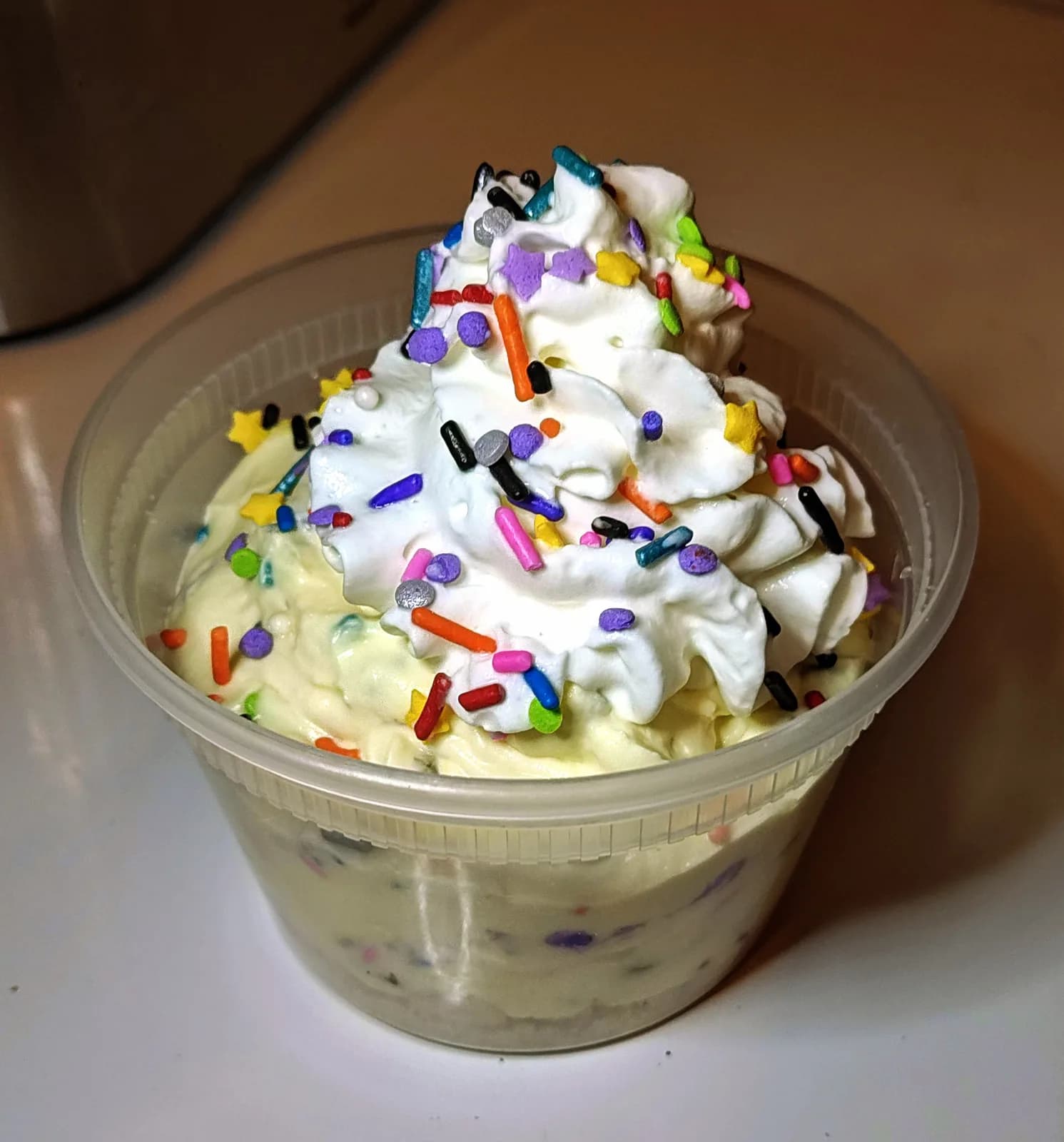 Birthday Cake Pudding